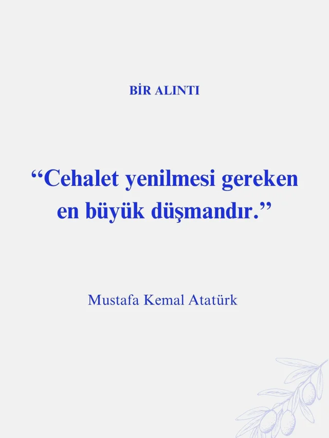 KÜÇÜK AMA ÖNEMLİ NOTLAR – Temmuz

Yılın en sıcak günleri geldi. Sıcaklık sadece havayı değil, ormanları, toprağı, denizi, hatta vicdanları da yakıyor. 
Diğer yandan Temmuz ayı demek Plastiksiz Temmuz demek. Orman yangınlarının, kuraklığın, plastik atıkların ve sessizce yitip giden biyoçeşitliliğin gölgesindeyiz.

Bu Temmuz, gözümüzü çevreye, kulağımızı toprağa, elimizi taşın altına koyduğumuz bir ay olabilir. Evimizdeki küçük seçimlerin dünyayı nasıl etkilediğini fark ettiğimiz bir ay…

Belki bir poşeti reddetmekle, belki plastik şişe yerine matara taşımakla…Ya da sadece çocuğumuza “doğaya zarar verme” demekle başlar her şey.

Çünkü unutmayalım, sadece doğaya değil, birbirimize de iyi gelmeye ihtiyacımız var. Ve evet cehalet, bu çağda hala en büyük yangınlardan biri.

Hadi siz de bu postun altında Temmuz’da küçük ama fark yaratan değişikliklerinizi paylaşın, bekliyorum💙
